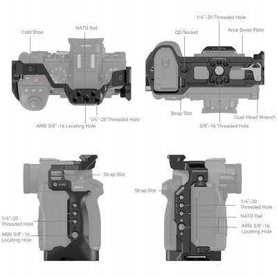 4022 Cage For Panasonic LUMIX S5 II / S5 Iix