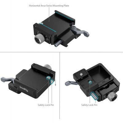 4195 ArcaSwiss Mount Plate For DJI RS 3 Mini