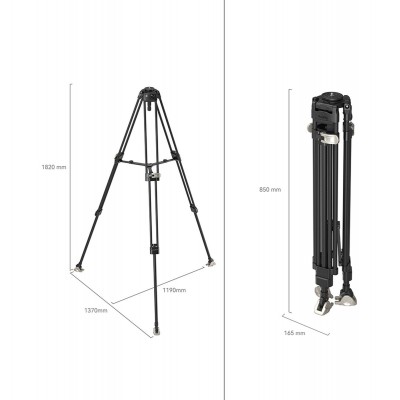 4167 Freeblazer Heavy-Duty Carbon Fiber Tripod