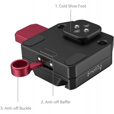 4189 Power Supply Mount Plate For DJI RS Stabilizers