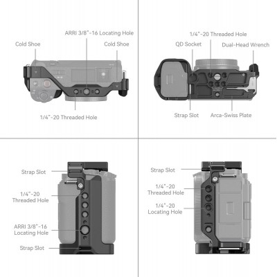 4256 Cage For Sony ZV-E1