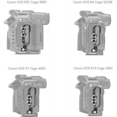 4272 Black Mamba HDMI + USB-C Cable Clamp For Canon R5/R6/R5