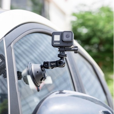 4193 Portable Suction Cup Mount Support For Action Cameras S