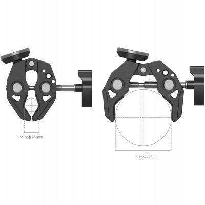 4249 Super Clamp w/ ARRI Rosette Mount