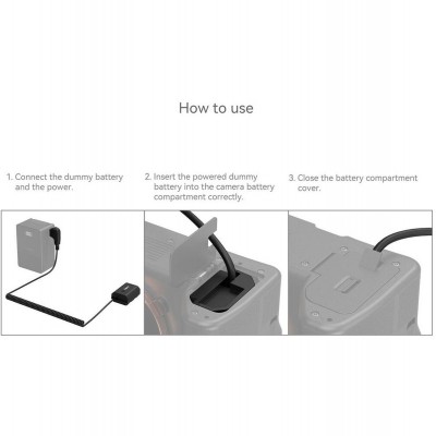 4253 D-Tap To NP-FZ100 Dummy Battery Power Cable