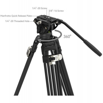 4163 Freeblazer Heavy-Duty Aluminum Alloy Tripod Kit AD-80