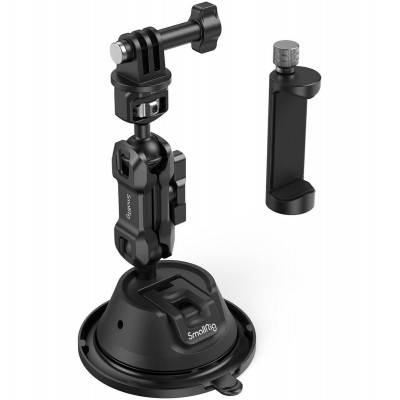 4275 Port. Suction Cup Mt Supp. Kit For Action Cameras/Phone