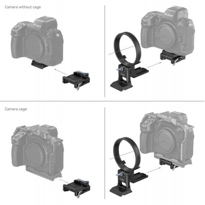 4306 Rotatable Horizontal-To-Vertical Mount Plate Kit For Ni