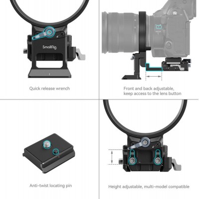 4306 Rotatable Horizontal-To-Vertical Mount Plate Kit For Ni