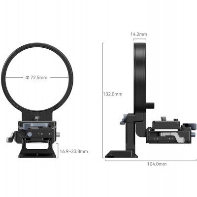 4306 Rotatable Horizontal-To-Vertical Mount Plate Kit For Ni