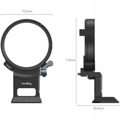 4424 Horizontal-To-Vertical Mount Plate For Sony Alpha 7C II