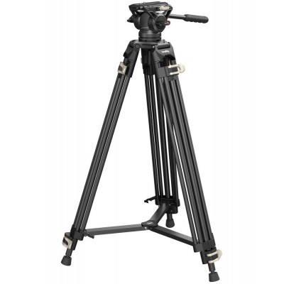 3751B Heavy-Duty Fluid Head Tripod AD-01