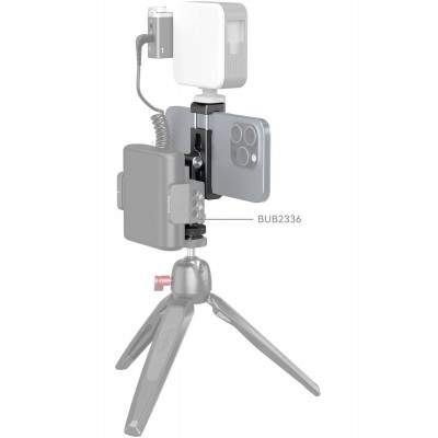 4382 Metal Phone Holder w/ Cold Shoe Mount