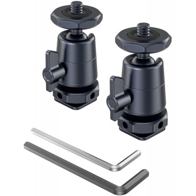 Mini Ball-Head Mounting Support Kit w/ Removable Cold Shoe (