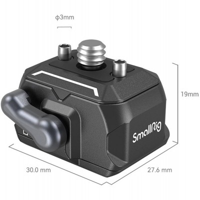 Drop-In Hawklock Universal Mini Quick Release Plate And Clam