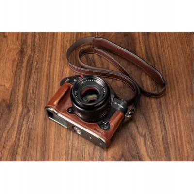 4710 Leather Half Case Kit For X-T50 (Brown)