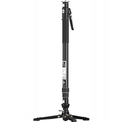 Pineta Carbon Fiber Monopod Pro w/ Pedal Base