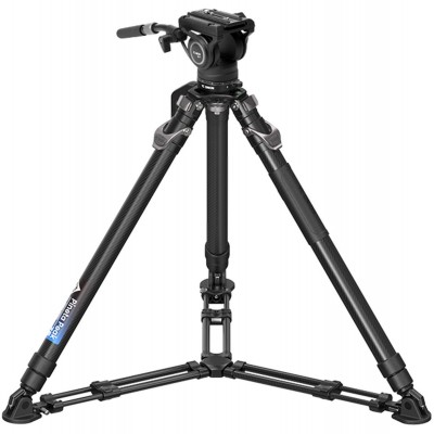 Pineta Peak Tripod w/ HD Tripod FT & Ground Spreader & FH75