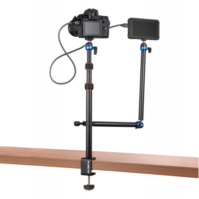 Camera Desk Mount Stand CDMS 2A Black / Blue