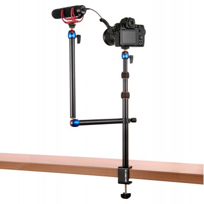 Camera Desk Mount Stand CDMS 2A Black / Blue