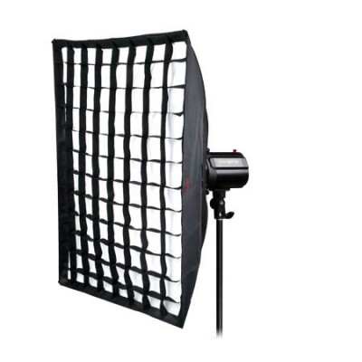 Softbox Bowens Mount + Grid - 60x60cm