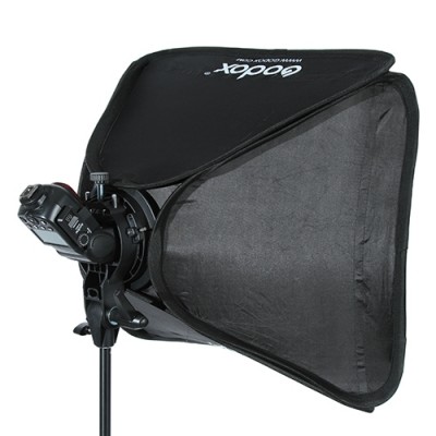 S-type Bracket + Softbox 80x80cm