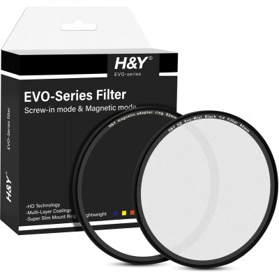 HD EVO-Series Black Mist 1/2 Filter Kit 82mm