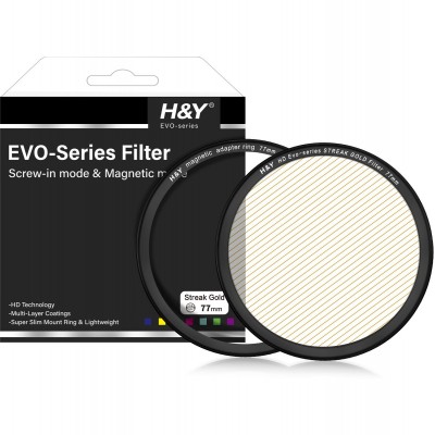 HD EVO-Series Streak-Gold Filter Kit 77mm