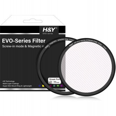 HD EVO-Series Streak-Pink Filter Kit 77mm