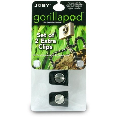 Original Gorillapod Clips 2 Units Black