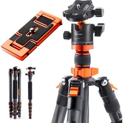 Tripod D255C4 170cm Carbon w/ Monopod + Plate