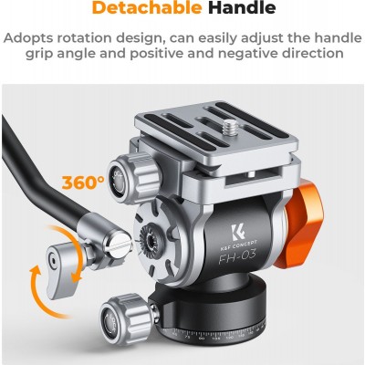 FH-03 Fluid Head Video-Statiefkop