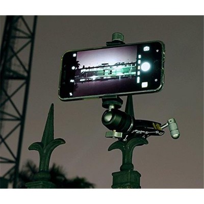 Pocket Clamp MC-30 + Kit w/ Ball Head 19 + Smartphone