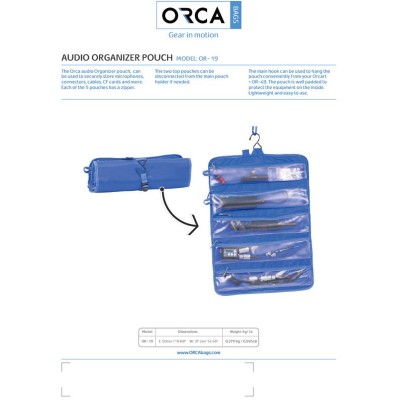 OR-19 ORCA Audio Organizer Pouch