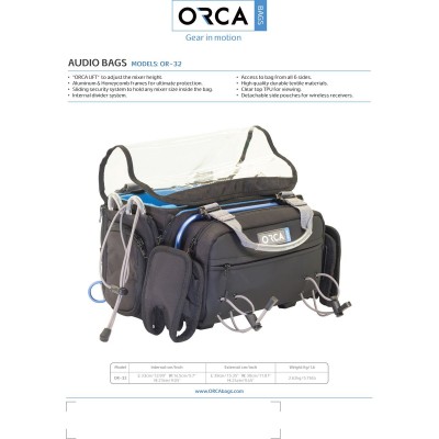 OR-32 ORCA Audio Bag