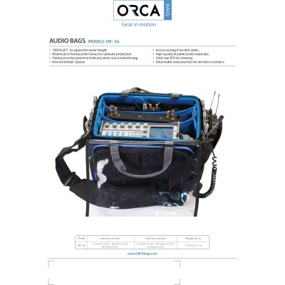 OR-34 ORCA Audio Bag