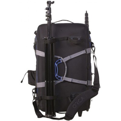 OR-48 ORCA Audio Accessories Bag w/ Built In Trolley