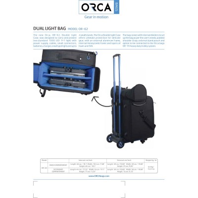 OR-62 ORCA Dual Light Bag