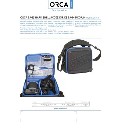 OR-68 ORCA Hard Shell Accessories BAG-M