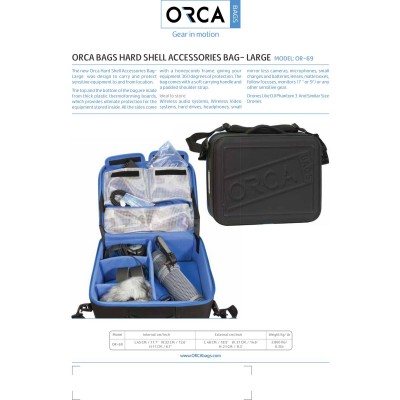 OR-69 ORCA Hard Shell Accessories BAG-L