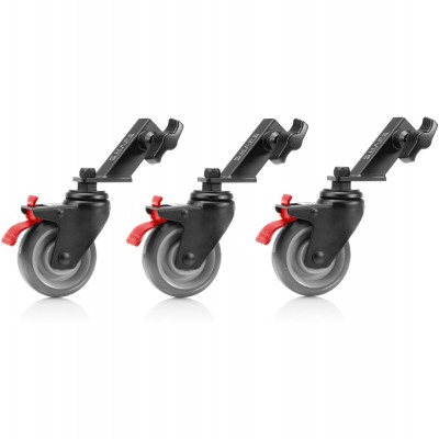 Montreal Combo Black Wheels - Set Of 3