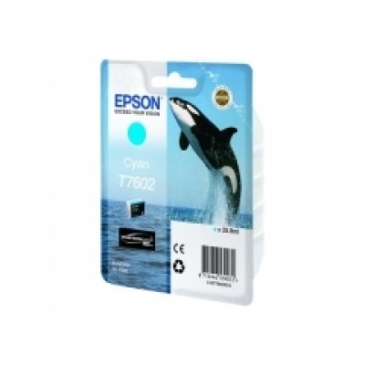 T7602 inktcartridge Cyaan high capacity 25,9ml