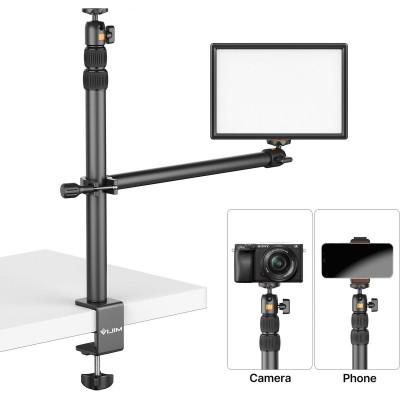 LS02 Adjustable Standard w/ Extension Arm And Table Clamp