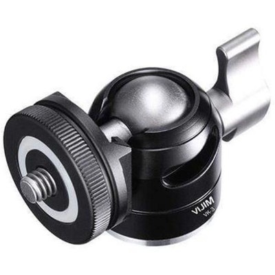 VK-3 Ball Head w/ Cold Shoe-Mount And 1/4 Screw